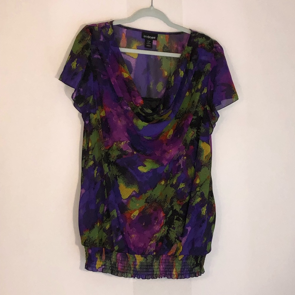 Watercolor Top